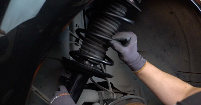 Replacing Shock Absorber on Mercedes W204 2009 C 220 CDI 2.2 (204.008) by yourself