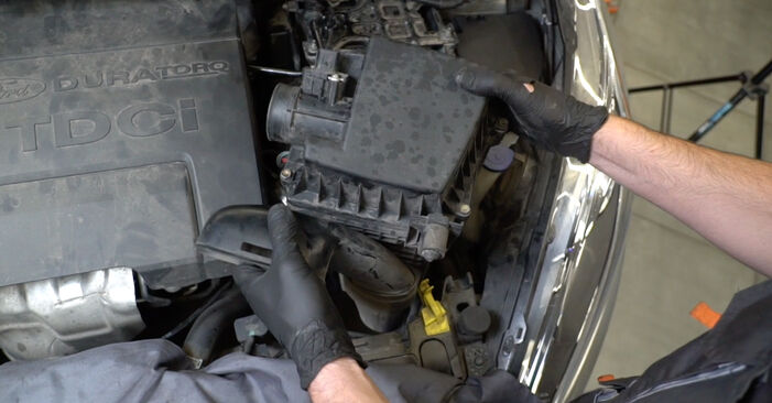 FORD FIESTA 1.4 TDCi Oil Filter replacement: online guides and video tutorials