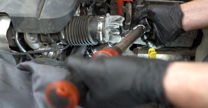 Vanskelighetsgrad: Bytte av Oljefilter på Ford Fiesta Mk5 Van 1.6 TDCi 2009 – last ned illustrert veiledning