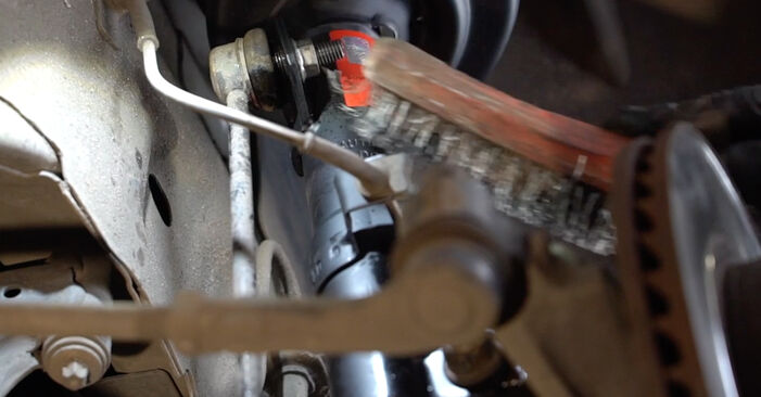 How to remove FORD FIESTA 1.0 EcoBoost 2013 Anti Roll Bar Links - online easy-to-follow instructions