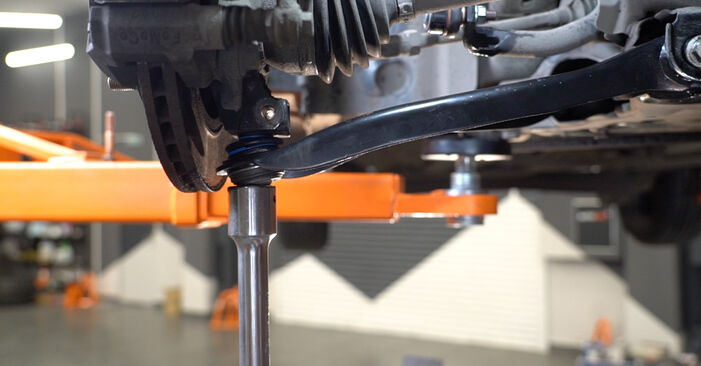 Ford Fiesta Mk6 Kastenwagen 1.6 TDCi 2011 Querlenker wechseln: Gratis Reparaturanleitungen