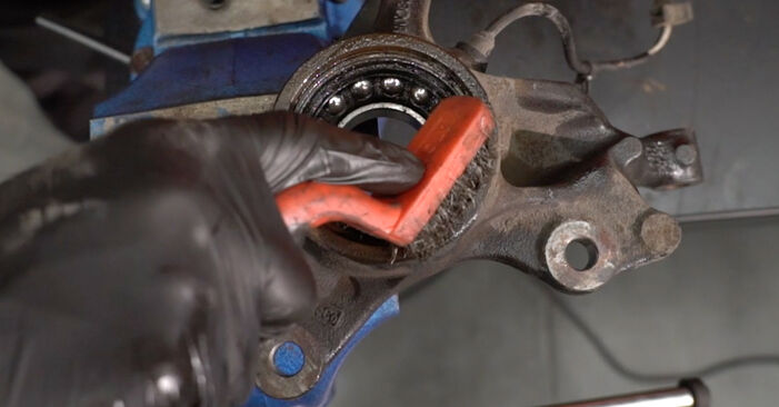 Wie kompliziert ist es, selbst zu reparieren: Radlager am Ford Ecosport mk2 1.5 TDCi EcoBlue 4x4 2017 ersetzen – Laden Sie sich illustrierte Wegleitungen herunter