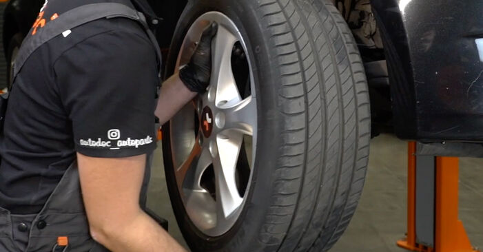 Cómo reemplazar Pastillas De Freno en un BMW Z4 Roadster (E89) 2014: descargue manuales en PDF e instrucciones en video