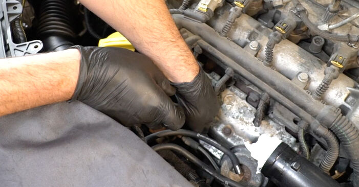 Replacing Oil Filter on Opel Astra H L70 2004 1.7 CDTI (L70) by yourself
