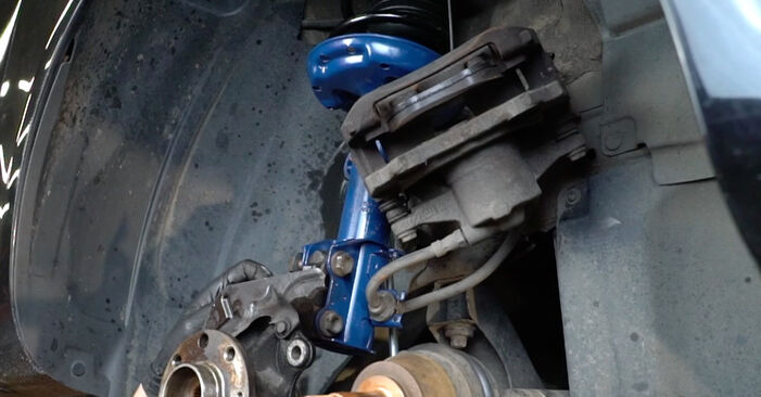 Opel Adam M13 1.2 2014 Wiellager remplaceren: kosteloze garagehandleidingen