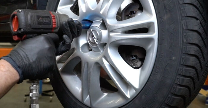 Corsa E Hatchback (X15) 1.4 LPG (08, 68) 2014 Rolamento da Roda manual de substituição de oficina por si mesmo