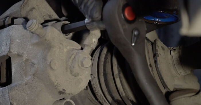 Hvordan skifte Bremseskiver på SEAT Ibiza IV Sportcoupe (6J, 6P) 2013: Last ned PDF- og videoveiledninger