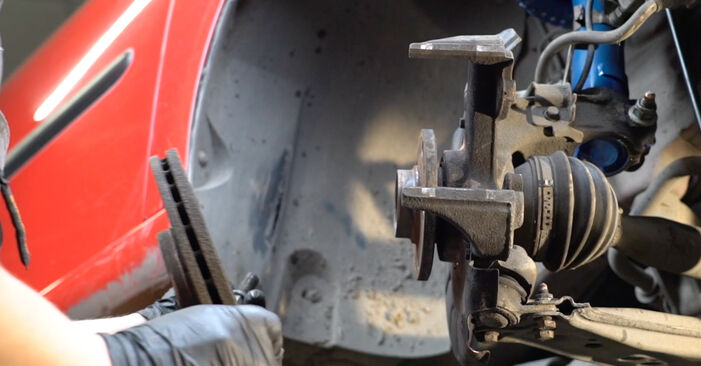 Ibiza IV ST (6J8, 6P8) 1.2 2014 Brake Discs DIY replacement workshop manual