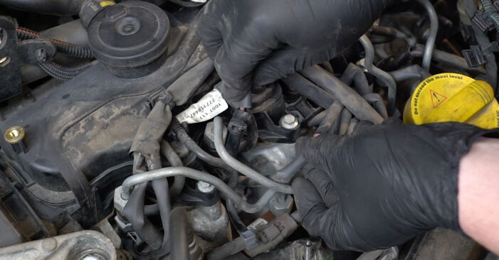 Tidsforbruk: Bytte av Glødeplugger på Renault Laguna 3 Coupe 2008 – informativ PDF-veiledning