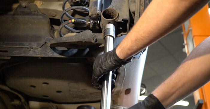 Wie lange benötigt das Auswechseln der Teile: Stoßdämpfer beim Renault Clio 3 Kastenwagen 2013 - Detailliertes PDF-Tutorial