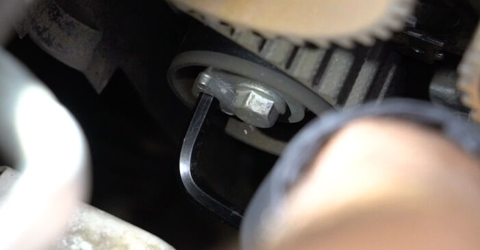 Wie problematisch ist es, selber zu reparieren: Wasserpumpe + Zahnriemensatz beim Renault Clio 2 Kastenwagen 1.9 D 2004 auswechseln – Downloaden Sie sich bebilderte Tutorials