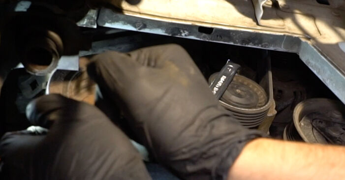 Replacing Water Pump + Timing Belt Kit on Renault Kangoo kc01 2007 D 65 1.9 by yourself