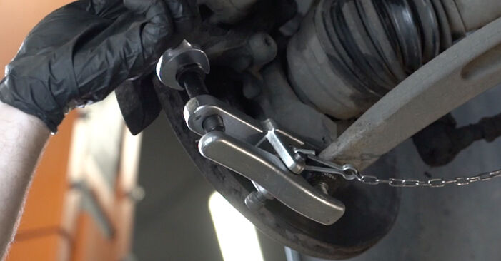 Replacing Suspension Ball Joint on Peugeot 307 3A/C 2010 1.6 16V by yourself