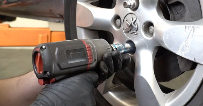 How to change Suspension Ball Joint on PEUGEOT 307 (3A/C) 2012 - tips and tricks