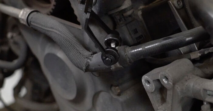 How to change Water Pump + Timing Belt Kit on Audi A1 8x 2010 - free PDF and video manuals