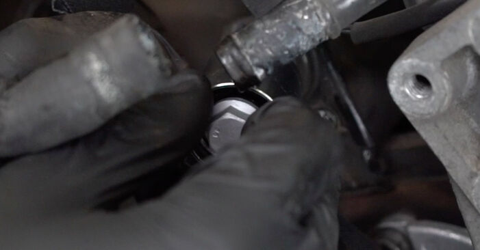 Wie schmierig ist es, selber zu reparieren: Wasserpumpe + Zahnriemensatz beim Audi A3 8P1 1.6 TDI 2009 wechseln – Downloaden Sie sich Bildanleitungen