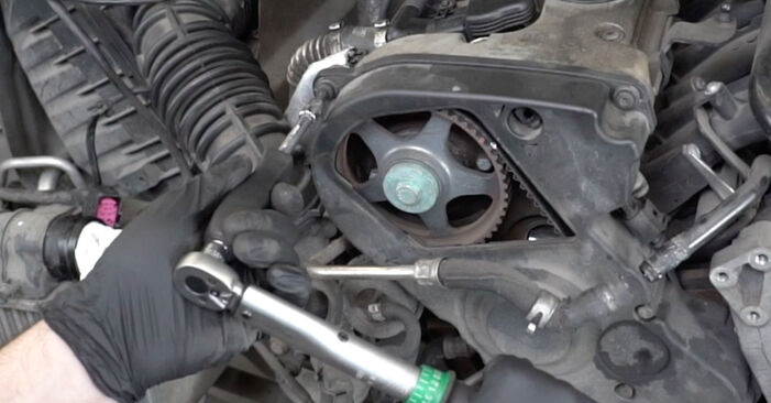 Audi A3 8P1 1.9 TDI 2005 Wasserpumpe + Zahnriemensatz wechseln: Gratis Reparaturanleitungen