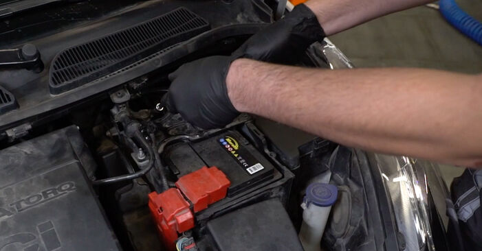 How to change Water Pump + Timing Belt Kit on Ford B-Max JK 2012 - free PDF and video manuals