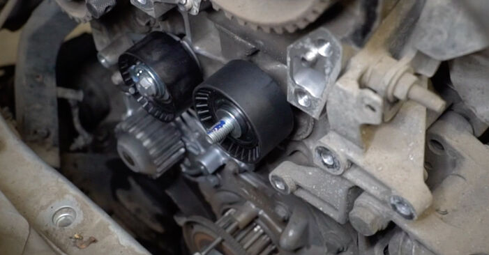 Ford B-Max JK 1.6 TDCi 2014 Wasserpumpe + Zahnriemensatz wechseln: Gratis Reparaturanleitungen