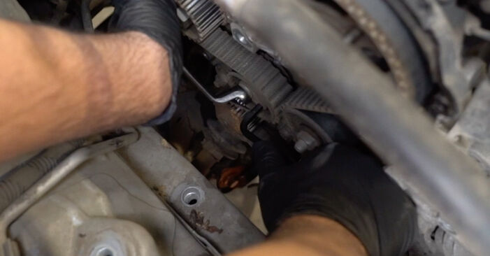 How to change Water Pump + Timing Belt Kit on Ford C Max 2 2010 - free PDF and video manuals
