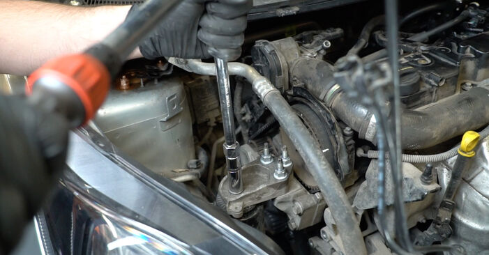 Ford Fiesta Mk6 Van 1.6 TDCi 2011 Pompa Acqua + Kit Cinghia Distribuzione sostituzione: manuali dell'autofficina