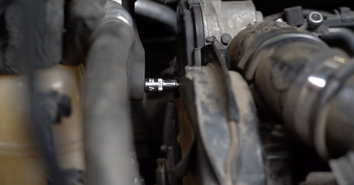 Changing Water Pump + Timing Belt Kit on FORD MONDEO IV Turnier (BA7) 2.2 TDCi 2010 by yourself