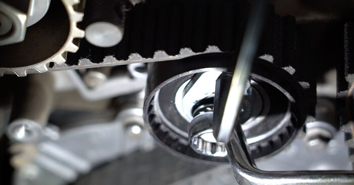 Wie problematisch ist es, selber zu reparieren: Wasserpumpe + Zahnriemensatz beim Ford Mondeo Mk4 Turnier 2.0 TDCi 2013 auswechseln – Downloaden Sie sich bebilderte Tutorials