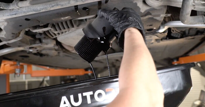 Changing of Oil Filter on Audi A3 8V Sportback 2020 won't be an issue if you follow this illustrated step-by-step guide