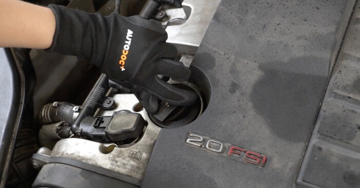 Wie man Ölfilter am Audi TT Coupe 2014 ersetzt - Kostenfreie PDF- und Videotipps