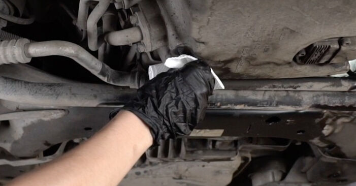 Changing Oil Filter on AUDI A3 Limousine (8YS) 35 TFSI 2023 by yourself