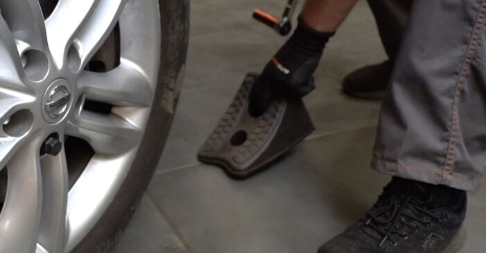 NISSAN X-TRAIL Roulement de roue manuel d'atelier pour remplacer soi-même