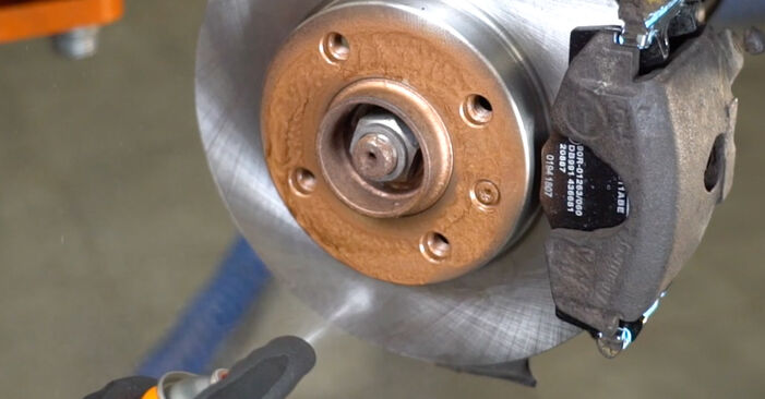How hard is it to do yourself: Brake Discs replacement on VW Scirocco 2 1.6 1986 - download illustrated guide