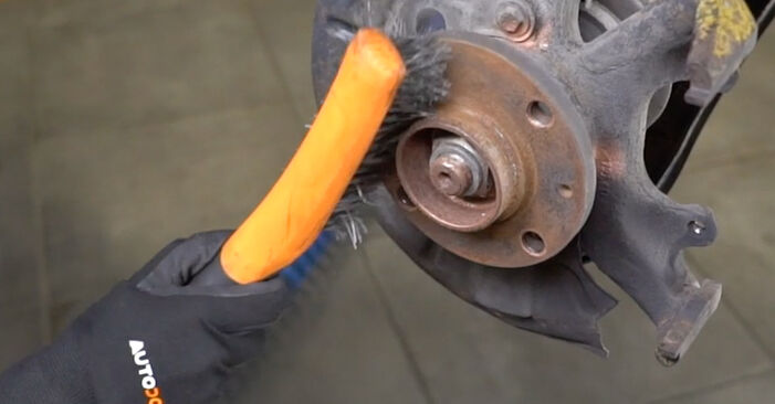 VW CADDY Bremseskiver gør-det-selv udskiftnings værksted manual
