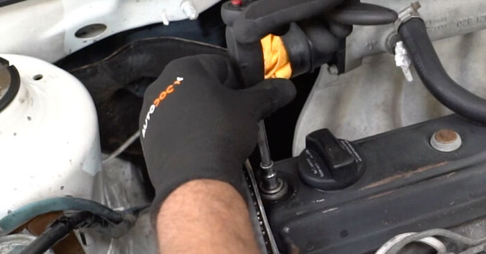 Replacing Water Pump + Timing Belt Kit on VW Caddy 2 Van 1995 1.9 TDI by yourself