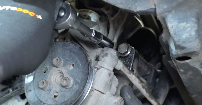 Wie schmierig ist es, selber zu reparieren: Wasserpumpe + Zahnriemensatz beim VW T4 Pritsche 2.5 1996 wechseln – Downloaden Sie sich Bildanleitungen
