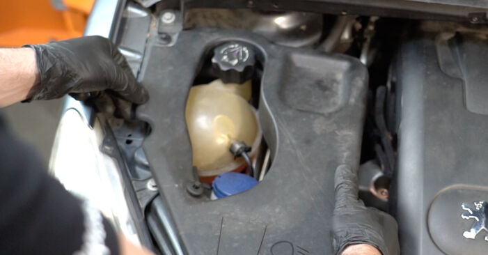 Cómo reemplazar Taco de Motor en un PEUGEOT 407 SW Furgón / Familiar (6E_) 2009: descargue manuales en PDF e instrucciones en video