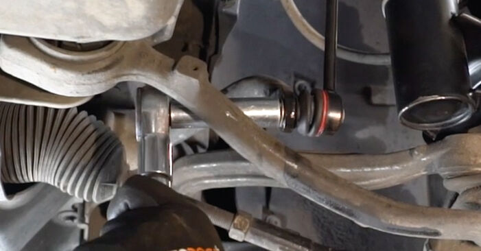 Replacing Anti Roll Bar Links on Mercedes A209 2005 CLK 200 1.8 Kompressor (209.442) by yourself