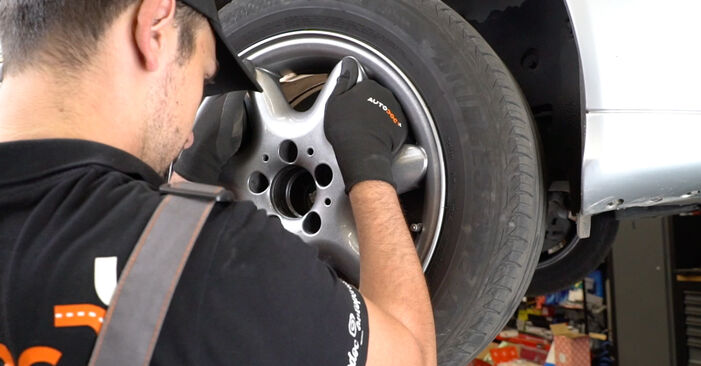 Replacing Wheel Bearing on Mercedes S202 2000 C 180 1.8 (202.078) by yourself