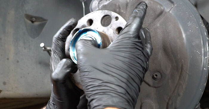 MERCEDES-BENZ SL Roulement de roue manuel d'atelier pour remplacer soi-même