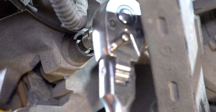Wie kompliziert ist es, selbst zu reparieren: Bremsbeläge am Mercedes X218 CLS 350 d 3.0 4-matic (218.994) 2012 ersetzen – Laden Sie sich illustrierte Wegleitungen herunter