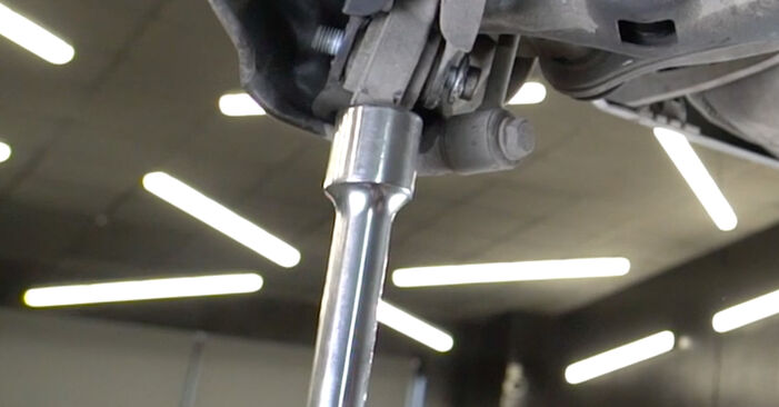 Wie lange braucht der Teilewechsel: Querlenker am Mercedes SL R230 2009 - Einlässliche PDF-Wegleitung