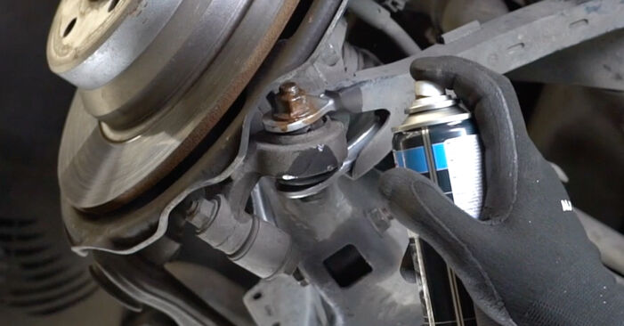Wie kompliziert ist es, selbst zu reparieren: Querlenker am Mercedes SL R230 55 AMG (230.472) 2007 ersetzen – Laden Sie sich illustrierte Wegleitungen herunter