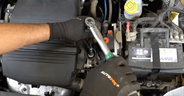 How to change Spark Plug on Fiat 500 Convertible 2009 - free PDF and video manuals