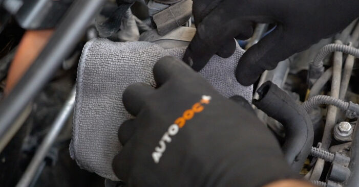 Hoe FIAT 500 1.3 D Multijet (312CXB1A) 2013 Bougies verwijderen – online eenvoudige instructies