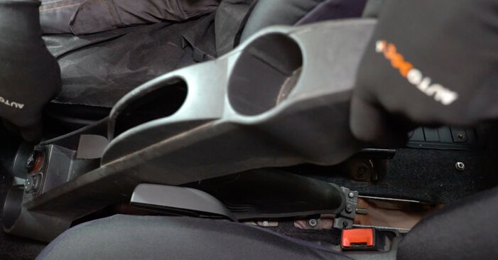 FIAT 500 2014 Комплект спирачна челюст стъпка по стъпка наръчник за смяна