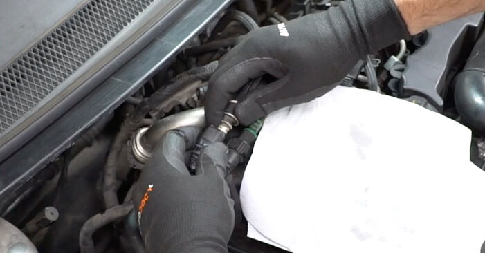Ford C Max DM2 1.6 TDCi 2009 Kraftstofffilter wechseln: Kostenfreie Reparaturwegleitungen