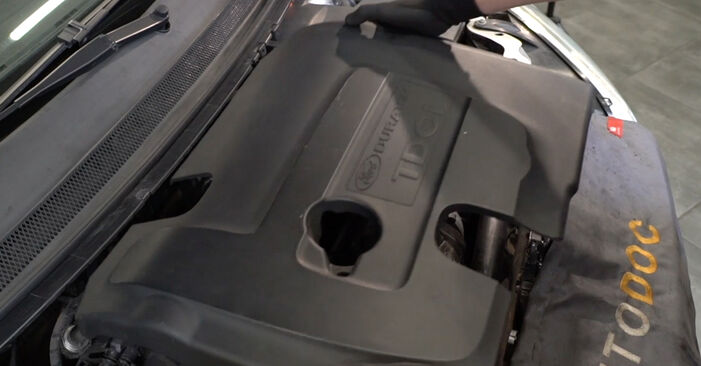 Ako vymeniť Ulożenie motora na Ford Focus DB3 2006 – bezplatné PDF a video návody.