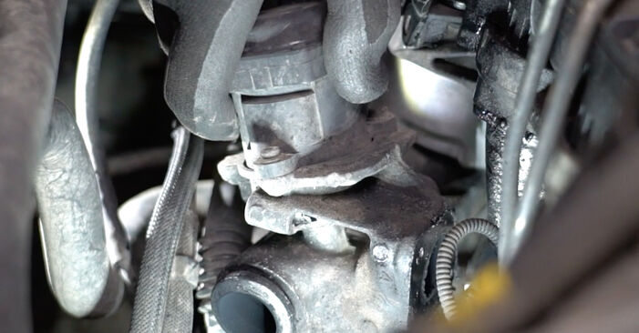 Wie kompliziert ist es, selbst zu reparieren: AGR Ventil am Ford C-Max DM2 2.0 2004 ersetzen – Laden Sie sich illustrierte Wegleitungen herunter