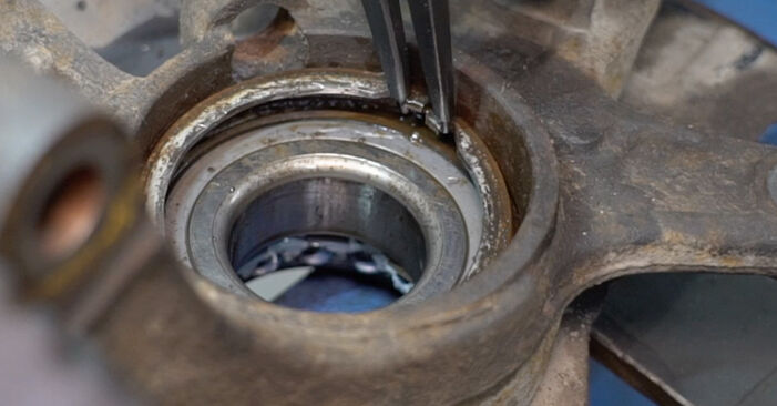Changing of Wheel Bearing on Toyota Avensis Verso M2 2009 won't be an issue if you follow this illustrated step-by-step guide