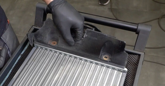 How to remove VW SCIROCCO 1.8 1984 Engine Radiator - online easy-to-follow instructions